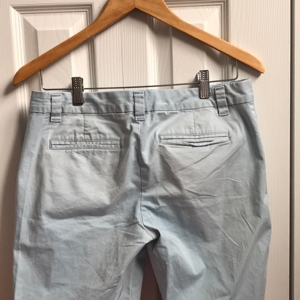 Light Blue Boot Cut Khakis - Picture 3 of 3